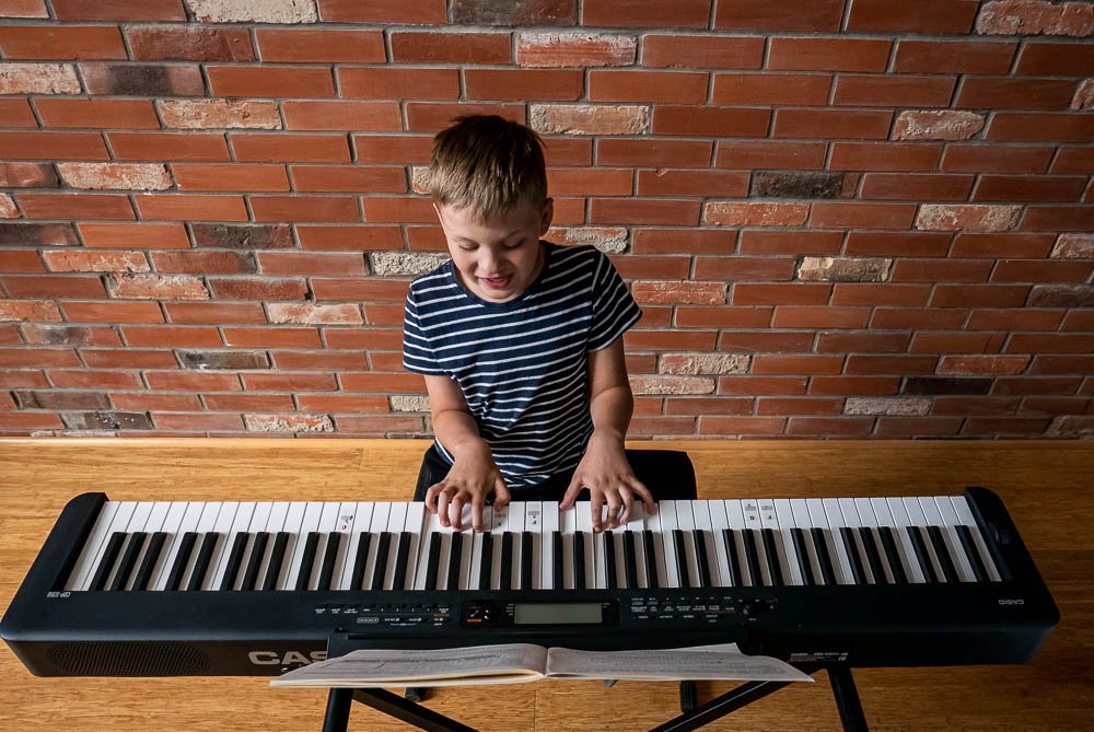 Nauka gry na pianinie